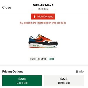 Rare colorway Nike Air Max 1